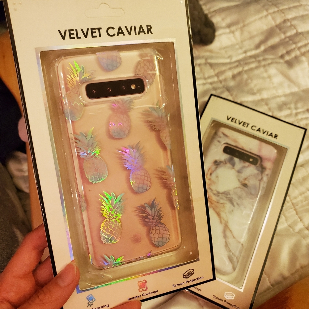 Samsung Galaxy s10 Pineapple Holo Case
